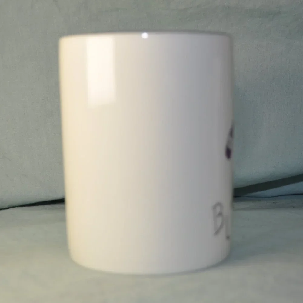 *BOGO mugs* 14 oz mug Blitzen reindeer Pottery Barn (w1288)